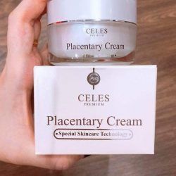 Kem dưỡng trắng da trị nám Celes Placentary Cream Làm cho làn da trở nên mịn màng và căng mướt hơn