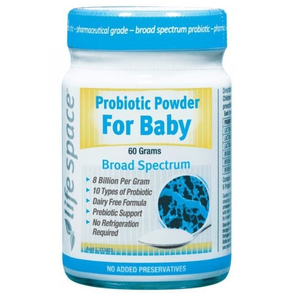 men vi sinh Probiotic Powder For Baby 60g của Úc