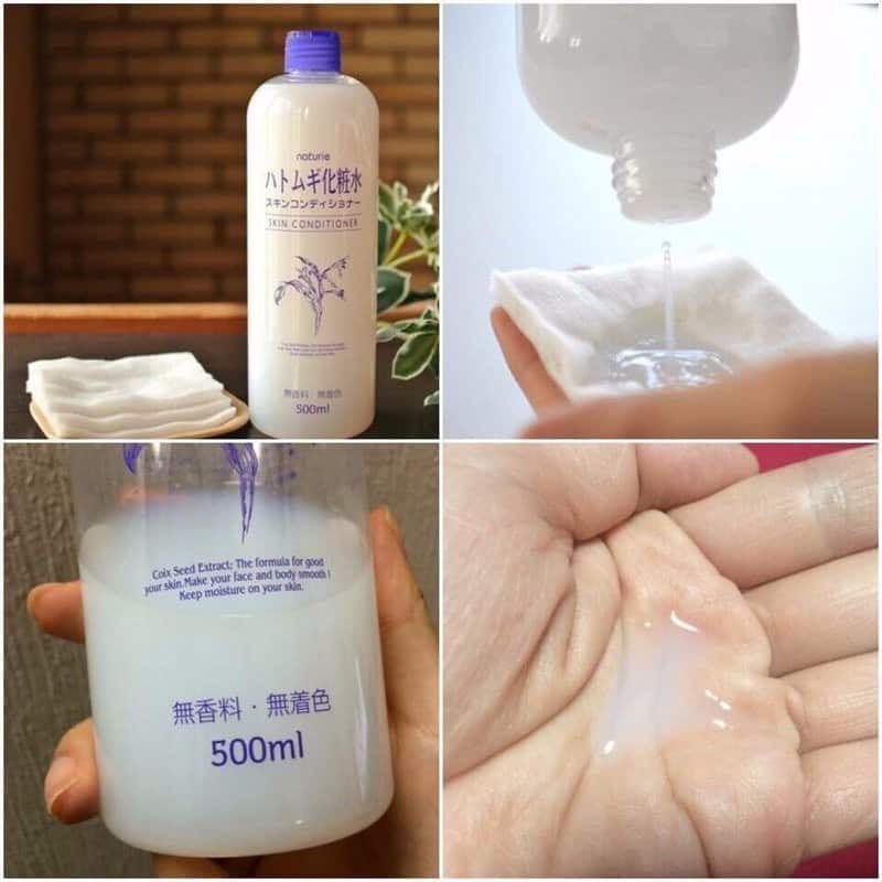 Thành phần của Lotion Naturie Hatomugi Skin Conditioner