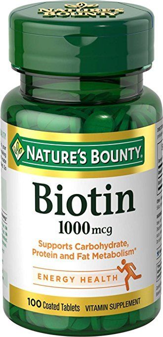 Thuốc Nature's Bounty High Potency Biotin Tăng cường sức đề kháng cho da đầu, da móng