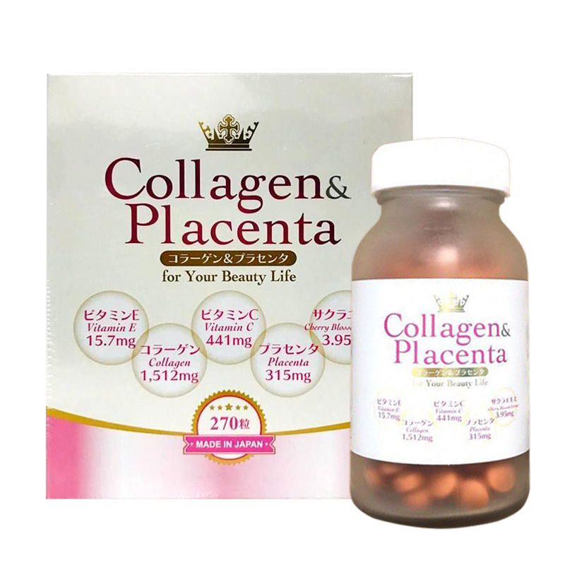 Viên uống trắng da Collagen and Placenta
