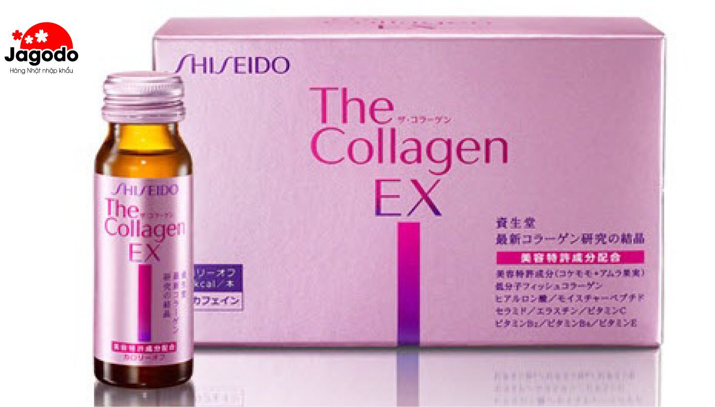 Collagen Shiseido EX – Nước uống làm đẹp da chỉ trong 1 nốt nhạc